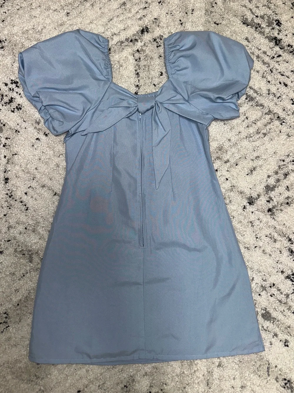 GB Big Girls Puff-Sleeve Empire Waist Dress Size 6